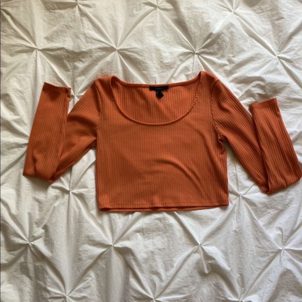 Orange forever 21 top